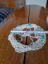 Стар плетен полилей, снимка 4