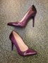 Лилави обувки Мегияс, снимка 1 - Дамски обувки на ток - 43672439