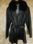 Кожено яке,висок клас с подплата и сатенен хастар,две яки,еко и лисица, снимка 1