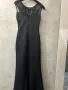Черна рокля дълга Lipsy London размер М, снимка 3