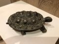 Руска метална костенурка-пепелник, снимка 2