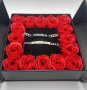 Романтична кутия с червени рози , снимка 4