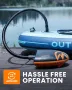 Помпа OutdoorMaster 2OutdoorMaster 20PSI SUP въздушна помпа с високо налягане Shark ,12V DC конектор, снимка 6