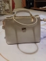Елегантна дамска бяла чанта с дръжка, снимка 9