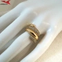 Пръстен с 14К златно покритие 224843, снимка 4