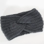 Дамски плетена лента за глава с усукване, снимка 1