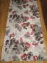 Копринен шал с флорални мотиви, снимка 6