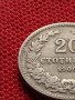 МОНЕТА 20 стотинки 1906г. КНЯЖЕСТВО БЪЛГАРИЯ СТАРА РЯДКА НАД СТОГОДИШНА ЗА КОЛЕКЦИЯ 36304, снимка 6