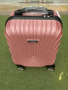 Стилен куфар с колелца за ръчен багаж с твърдо покритие , снимка 5