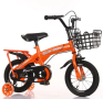 Детски Велосипед 12,14 и 16 инча Бяло ,Розово и Оранжево със светещи помощни колела