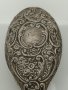 Стара маркирана сребърна английска четка 1910

год, снимка 3
