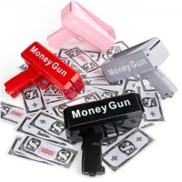 Пистолет за изстрелване на пари Money Gun, снимка 3 - Други игри - 43296896