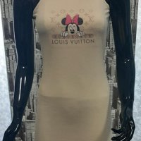 Намаление! Louis Vuitton дамска рокля реплика, снимка 2 - Рокли - 33600125