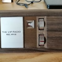 Ретро AM радио THE VIP RADIO, снимка 6 - Радиокасетофони, транзистори - 39961261