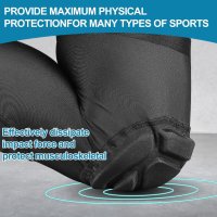 DGYAO Протектори за защита на коленете и прасците за спорт, размер XL, 1 чифт, снимка 8 - Спортна екипировка - 43948762