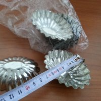Метални форми  за сладки саварини бисквити , снимка 5 - Антикварни и старинни предмети - 32976894
