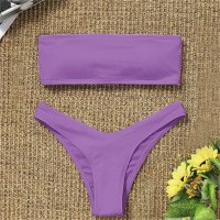 Бански Consilina Purple - L размер, снимка 1 - Бански костюми - 37005468