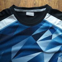 HEAD VISON GRAPHIC BLUE T-SHIRT - страхотна мъжка тениска КАТО НОВА , снимка 3 - Тениски - 40581074