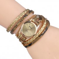 НОВ дамски кварцов часовник - браслет Pantherine Wrist Watch, снимка 1 - Други - 26654523