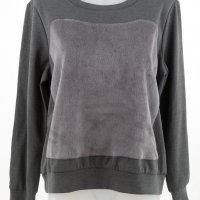 Дамска тъмносива блуза в марка Muso , снимка 1 - Блузи с дълъг ръкав и пуловери - 32488354