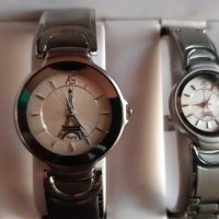 Комплект мъжки и дамски часовник с Айфеловата кула, А5 Chalisson Paris, снимка 3 - Други - 38042478