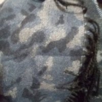 Мъжки шал Камуфлажен Син цвят, снимка 2 - Шалове - 27452801