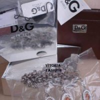 D&G Dolce & Gabbana оригинално дамско колие, снимка 4 - Колиета, медальони, синджири - 44113649