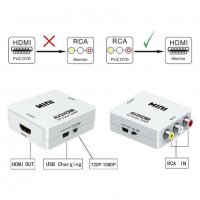 HDMI към RCA / AV преобразувател - КОД 3717, снимка 5 - Части и Платки - 37165503