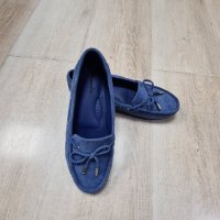 36 и 37н. Нови сини дамски мокасини, снимка 3 - Дамски ежедневни обувки - 36725805