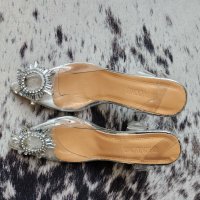 Елегантни обувки с силикон, снимка 3 - Дамски обувки на ток - 43511111