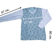 Мъжка ватирана пижама XL - нова, снимка 3 - Други - 43955297