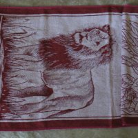Атрактивна плажна кърпа "Лъвчо", 100%памук, снимка 2 - Хавлиени кърпи - 33496006