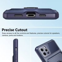 Нов Калъф Кейс Гръб за защита телефон iPhone 14 Pro Max със стойка Айфон, снимка 3 - Калъфи, кейсове - 38307390