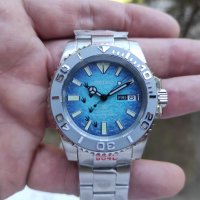 Seiko mod yacht master penguin feet, снимка 6 - Мъжки - 43242484