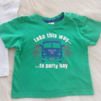 Тениски за бебе 3-6 месеца, снимка 3 - Бебешки блузки - 28802792