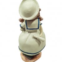 Статуетка Ahelos, Момиченце, Керамично, 19 см, снимка 2 - Морски сувенири - 38295994