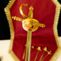  Toledo герб,шпага за хапки,рицар,жезъл,позлата. , снимка 7 - Антикварни и старинни предмети - 33147398