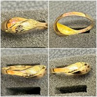 Златни пръстени 14 к 585 gold zlato zlatni prasteni prasten златен пръстен , снимка 9 - Пръстени - 38078562