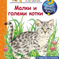 ЗАЩО? КАКВО? КАК? МАЛКИ И ГОЛЕМИ КОТКИ 3800083819325, снимка 1 - Детски книжки - 37769243