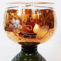 Немски златни чаши за вино и ракия сервиз , снимка 14 - Други ценни предмети - 43517072