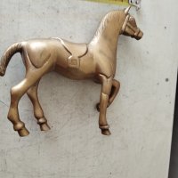 месингова статуетка-кон, снимка 3 - Други ценни предмети - 42969120