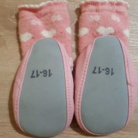 Бебешки мокасини/ тип чорапче р-р 16/17, снимка 2 - Бебешки чорапи - 32794983