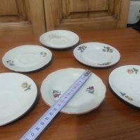 Стар български порцелан чинии чинийки, снимка 2 - Антикварни и старинни предмети - 36623775