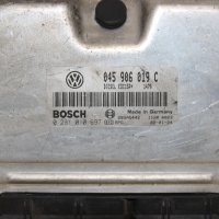 Моторен компютър ECU VW Polo (2001-2005г.) 045 906 019 C / 045906019C / 0 281 010 697 / 0281010697, снимка 2 - Части - 43335444