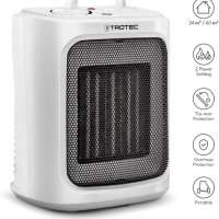 ЗИМНА РАЗПРОДАЖБА! TROTEC керамичен вентилаторен нагревател TFC 16 E -  1200 W/2000 W - електрически, снимка 1 - Отоплителни печки - 43595415