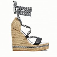 Висококачествени сандали на платформа Zara 1485/201, снимка 3 - Дамски елегантни обувки - 26638020