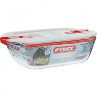 Pyrex Cook&Heat съд за готвене/съхранение на храна с капак, снимка 1 - Кутии за храна - 27244582