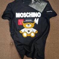 Moschino мъжка тениска висок клас реплика, снимка 1 - Тениски - 43892749