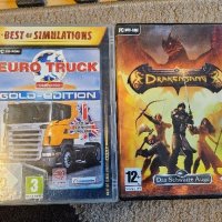  Euro Truck Simulator & Drakensang PC, снимка 1 - Игри за PC - 44048007