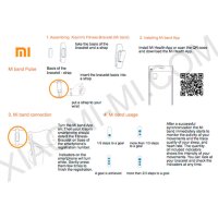 mi band  xiaomi гривна фитнес Mi Band Pulse Fitness Tracker XMSH02HM - Used with Mi Fit app for Andr, снимка 8 - Смарт гривни - 43816939